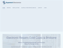 Tablet Screenshot of electronicrepairs.com.au